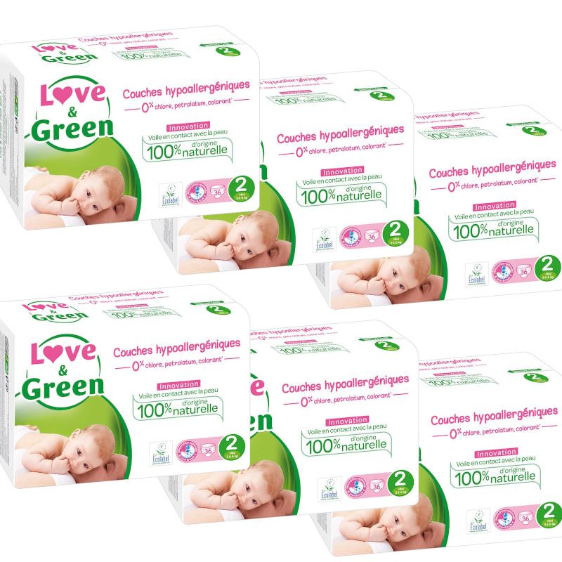 Love and Green nouveaux packs de couches plus pratiques